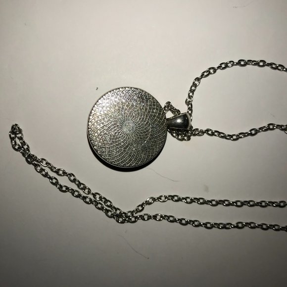 18" Tree at Night in the distance Necklace - Picture 4 of 5